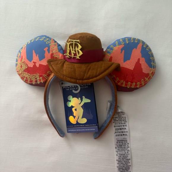 NWT Mickey Mouse Main Attraction Big Thunder Mountain Ears - Picture 1 of 6